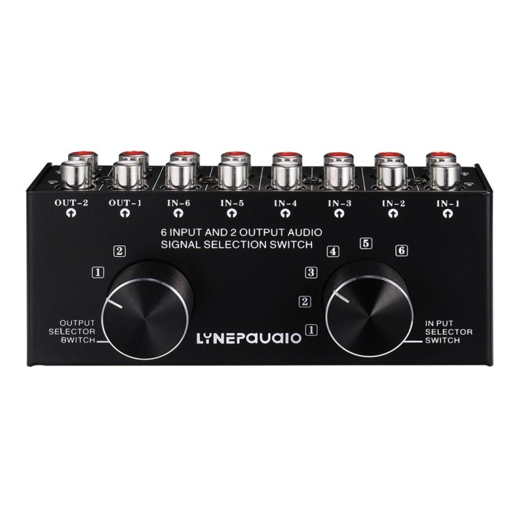 B026 6 Input 2 Output Or 2 Input 6 Output Audio Signal Source Selection Switcher RCA Port B026 6 Input 2 Output Or 2 Input 6 Output Audio Signal Source Selection Switcher RCA Port