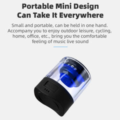 Altavoz Bluetooth con absorción magnética y luz LED Fineblue MK-22 TWS