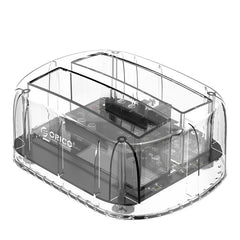 ORICO 6239C3 2.5/3.5inch 2 Bay Transparent Type-C Hard Drive Dock