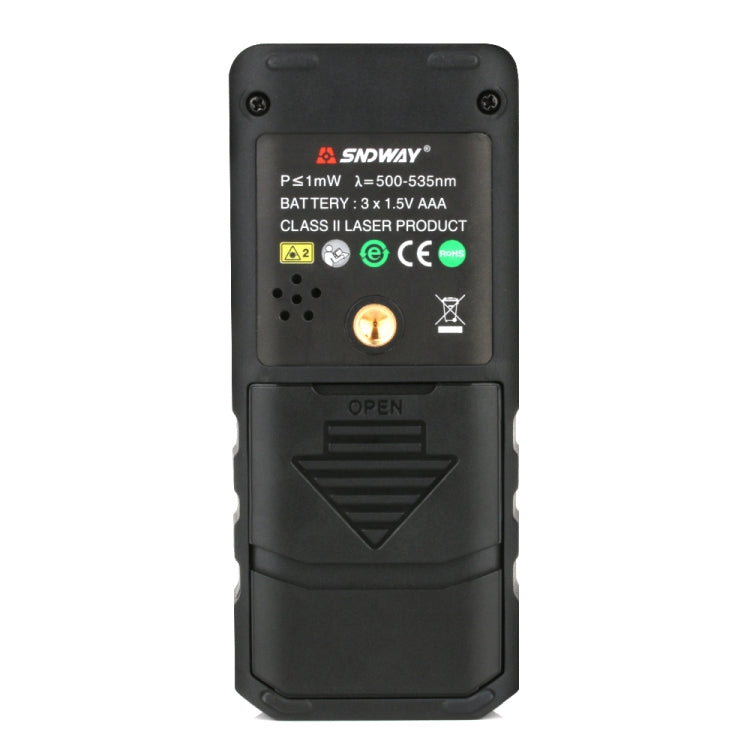 SNDWAY SW-100G Green lLght Digital Laser Tape Sensor Range Finder SNDWAY SW-100G Green lLght Digital Laser Tape Sensor Range Finder