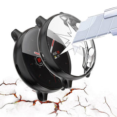 For Samsung Galaxy Watch Active 2 44mm ENKAY Hat-prince Full Coverage Electroplate TPU Case