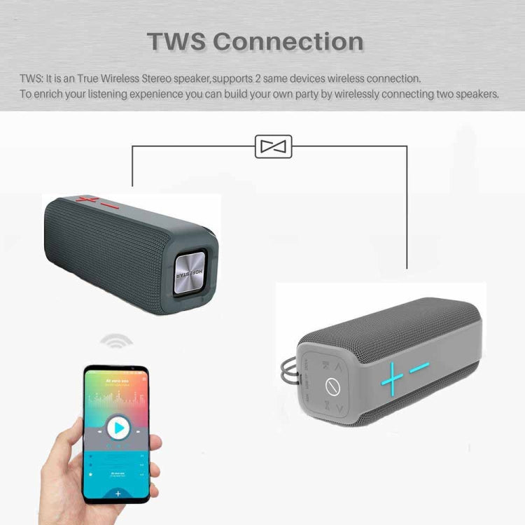 P15 10W Portable Bluetooth Speaker Outdoor Loudspeaker Sound System Stereo, Support TF&FM P15 10W Portable Bluetooth Speaker Outdoor Loudspeaker Sound System Stereo, Support TF&FM