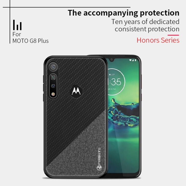 PINWUYO Rong Series  Shockproof PC + TPU+ Chemical Fiber Cloth Protective Cover PINWUYO Rong Series  Shockproof PC + TPU+ Chemical Fiber Cloth Protective Cover