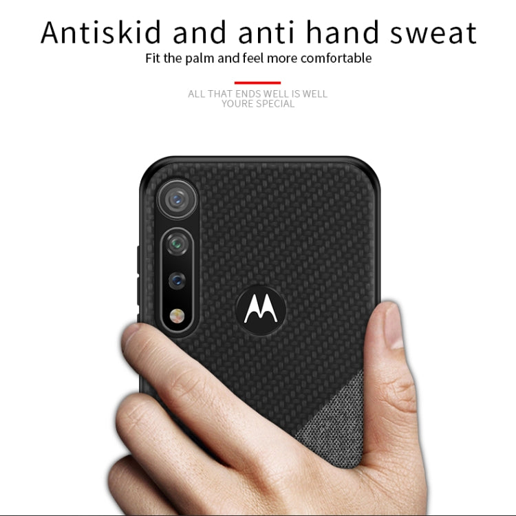 PINWUYO Rong Series  Shockproof PC + TPU+ Chemical Fiber Cloth Protective Cover PINWUYO Rong Series  Shockproof PC + TPU+ Chemical Fiber Cloth Protective Cover