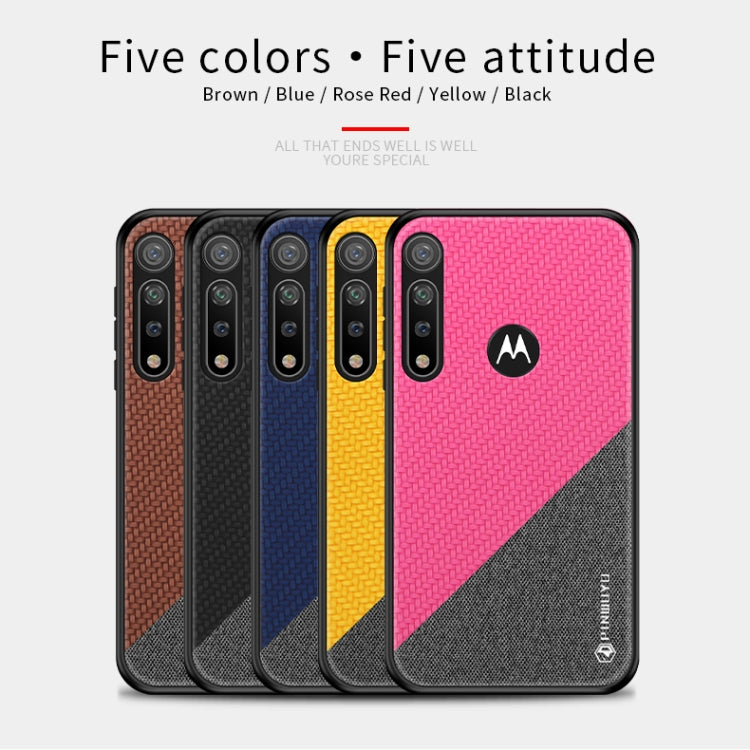 PINWUYO Rong Series  Shockproof PC + TPU+ Chemical Fiber Cloth Protective Cover PINWUYO Rong Series  Shockproof PC + TPU+ Chemical Fiber Cloth Protective Cover