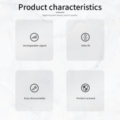 PINWUYO Pindun Series Slim 3D Call Flashing PC All-inclusive Waterproof Shockproof Protection Case, For iPhone 11 Pro, For iPhone 11 Pro Max, For iPhone 11