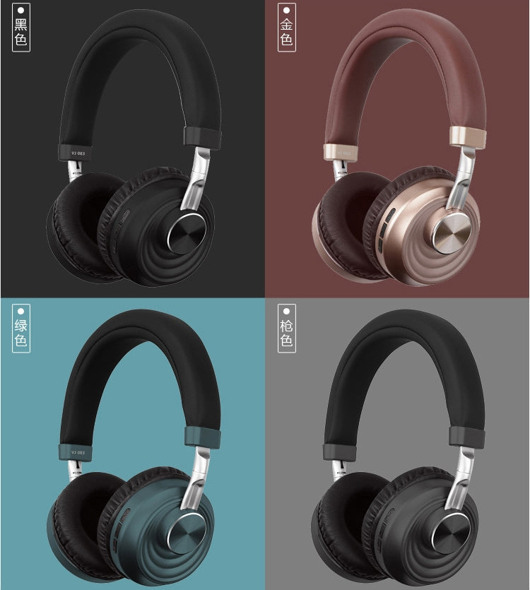 VJ083 Folding Wireless Headset Bluetooth Competitive Game Music Sports Plug Cartoon Wireless Headset VJ083 Folding Wireless Headset Bluetooth Competitive Game Music Sports Plug Cartoon Wireless Headset