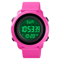 Skmei 1540 Fashion Outdoor Sports Large Dial Student Watch Multi Function Waterproof Mens Electronic Watch