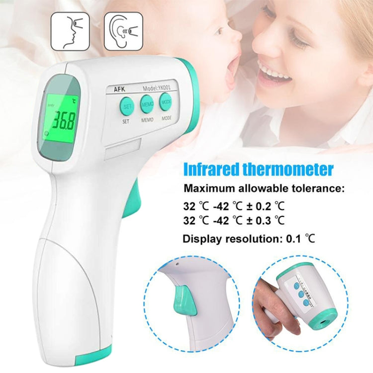 Non-contact LCD Digital Thermometer Fever Handheld Infrared Forehead Body Thermometer with LCD Measurement For Baby Adult Portab Non-contact LCD Digital Thermometer Fever Handheld Infrared Forehead Body Thermometer with LCD Measurement For Baby Adult Portab