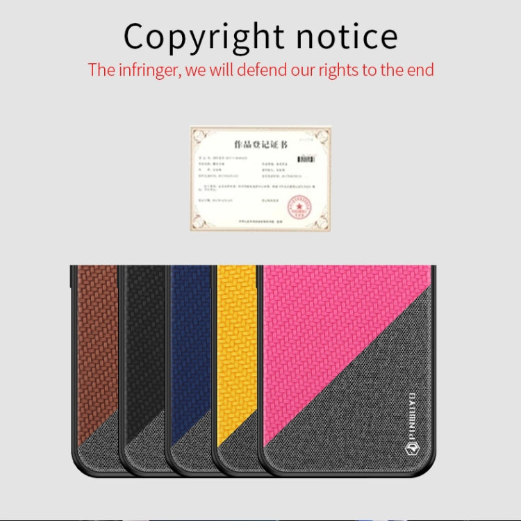 PINWUYO Rong Series  Shockproof PC + TPU+ Chemical Fiber Cloth Protective Cover, For Xiaomi 10 / 10pro, For Xiaomi  RedMi K30 PINWUYO Rong Series  Shockproof PC + TPU+ Chemical Fiber Cloth Protective Cover, For Xiaomi 10 / 10pro, For Xiaomi  RedMi K30
