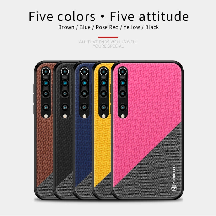 PINWUYO Rong Series  Shockproof PC + TPU+ Chemical Fiber Cloth Protective Cover, For Xiaomi 10 / 10pro, For Xiaomi  RedMi K30 PINWUYO Rong Series  Shockproof PC + TPU+ Chemical Fiber Cloth Protective Cover, For Xiaomi 10 / 10pro, For Xiaomi  RedMi K30