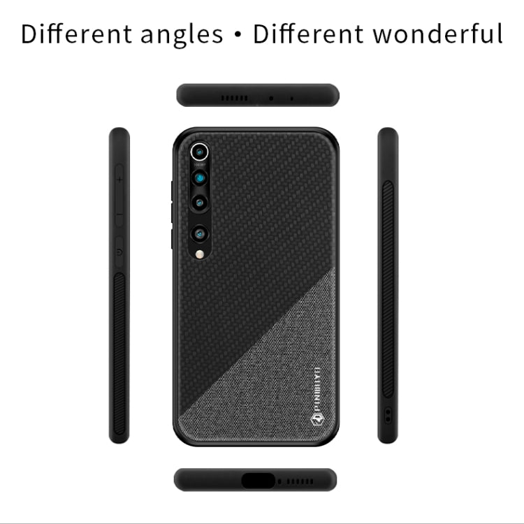 PINWUYO Rong Series  Shockproof PC + TPU+ Chemical Fiber Cloth Protective Cover, For Xiaomi 10 / 10pro, For Xiaomi  RedMi K30 PINWUYO Rong Series  Shockproof PC + TPU+ Chemical Fiber Cloth Protective Cover, For Xiaomi 10 / 10pro, For Xiaomi  RedMi K30