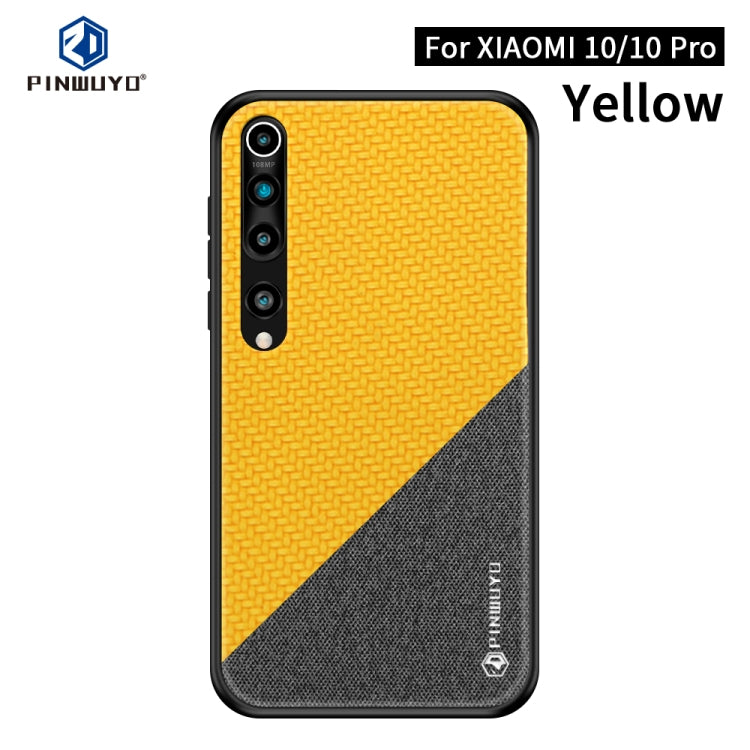 PINWUYO Rong Series  Shockproof PC + TPU+ Chemical Fiber Cloth Protective Cover, For Xiaomi 10 / 10pro, For Xiaomi  RedMi K30 PINWUYO Rong Series  Shockproof PC + TPU+ Chemical Fiber Cloth Protective Cover, For Xiaomi 10 / 10pro, For Xiaomi  RedMi K30