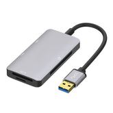 Onten 8107 USB3.0 HUB with CF SD TF Card Reader, 8107