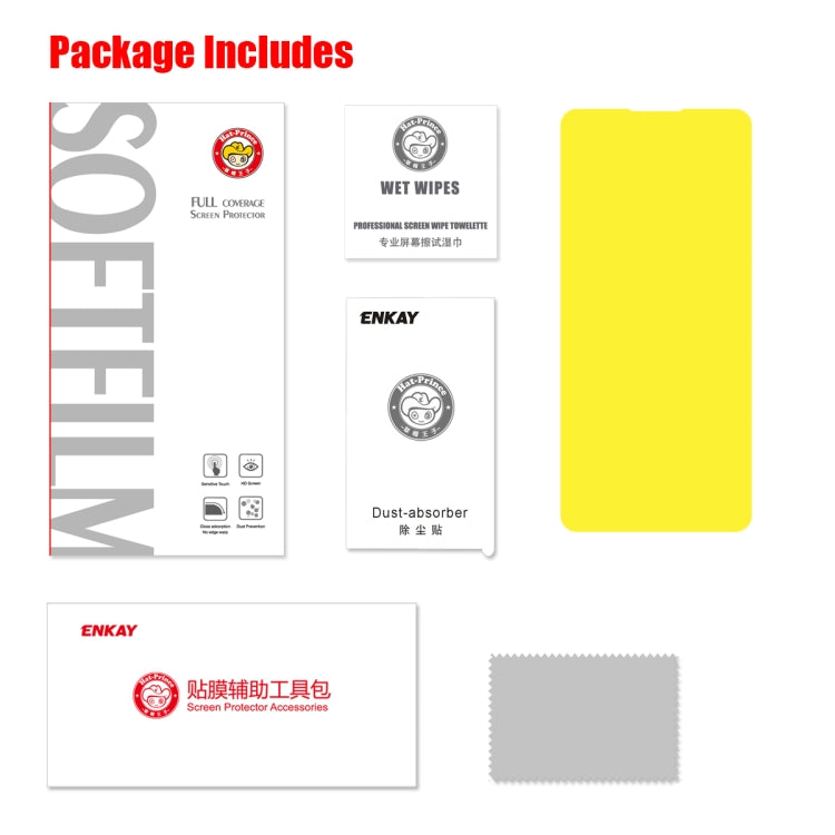ENKAY Hat-Prince 0.1mm 3D Full Screen Protector Explosion-proof Hydrogel Film, For OnePlus 8, For One Plus 8 Pro, For Huawei P40 Pro, For Huawei P40, For Xiaomi Mi 10 / Mi 10 Pro ENKAY Hat-Prince 0.1mm 3D Full Screen Protector Explosion-proof Hydrogel Film, For OnePlus 8, For One Plus 8 Pro, For Huawei P40 Pro, For Huawei P40, For Xiaomi Mi 10 / Mi 10 Pro