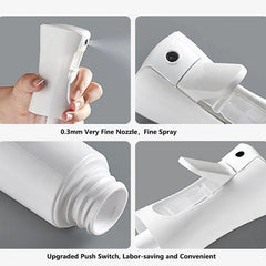 200ml/300ml/500ml High Pressure Continuous Spray Bottle Hair Care Makeup Water Replenishing Spray Bottle Press Mist Spray Bottle