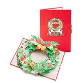 Merry Christmas Greeting Cards Handmade Christmas Gift Postcard With Envelope Snowman Elk Xmas Party New Year Thanksgiving Gifts