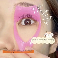 3 In 1 Eyelash Tools Makeup Mascara Shield Guard Curler Applicator Comb Guide Card Makeup Tool 3 Colors Beauty Cosmetic Tool