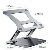 PANTXIKE Laptop Stand Foldable Aluminum Alloy Portable Notebook Stand 10-17 Inch Macbook Air Pro Computer Bracket Laptop Holder