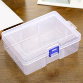 Clear Plastic Box Rectangular Box Screwdrivers Bits Tools Bleads Dustproof Waterproof Packing Storage Cases Container