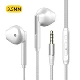 VAORLO 3.5mm/Type-C Wired Headphones Heavy Bass In Ear Earphone With Mic USB C Stereo Earbuds Gaming Headset For Samsung iPhone