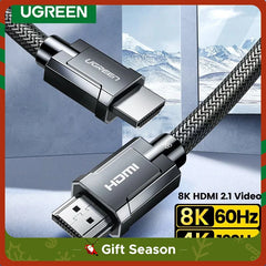 UGREEN 8K HDMI-Compatible Cable for Xiaomi TV Box PS5 USB Ultra High Speed Certified 8K@60Hz Cable 48Gbps eARC Dolby Vision