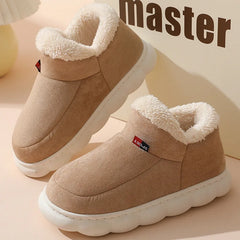 Asgard Classic Plush Slippers For Women Winter 2024 New Outdoor Fluffy Warm Boots Leisure Cotton Shoes Indoor Cozy Home Slides