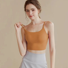 Breathable Sports Bra for Women, Fitness Top, Push Up Sport Bra, Fixed Pad, Yoga Underwear, Sport Tops Running Vest, Gym Wear