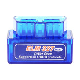New OBD V2.1 mini ELM327 OBD2 Bluetooth Auto Scanner OBDII 2 Car ELM 327 Tester Diagnostic Tool for Android Windows Symbian, Bluetooth Auto Scanner