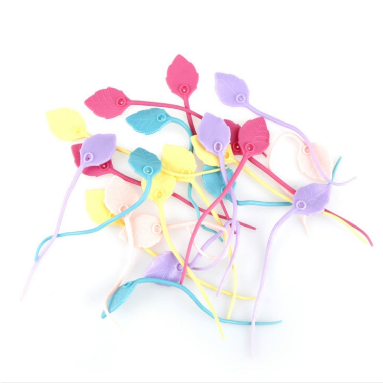 20 PCS Environmental Protection Silicone Plastic Bag Sealing Clip Food Bag Bundle Cable Tie, Random Color Delivery 20 PCS Environmental Protection Silicone Plastic Bag Sealing Clip Food Bag Bundle Cable Tie, Random Color Delivery