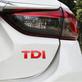 TDI 3D Badge Emblem Decal Car Sticker