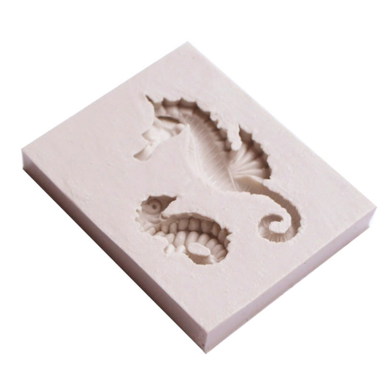 2 PCS Hippocampus DIY Modeling Mold Fondant Silicone Cake Chocolate Mold Baking Tool 2 PCS Hippocampus DIY Modeling Mold Fondant Silicone Cake Chocolate Mold Baking Tool