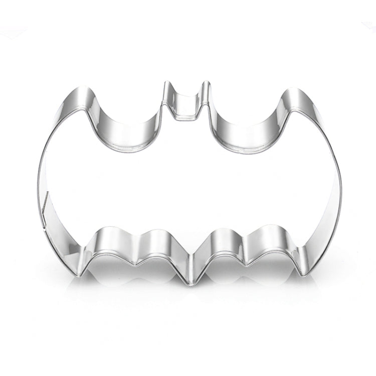 2 PCS Stainless Steel Cookie Cutter Bat Modeling Mold Halloween Cutting Mold DIY Tool 2 PCS Stainless Steel Cookie Cutter Bat Modeling Mold Halloween Cutting Mold DIY Tool