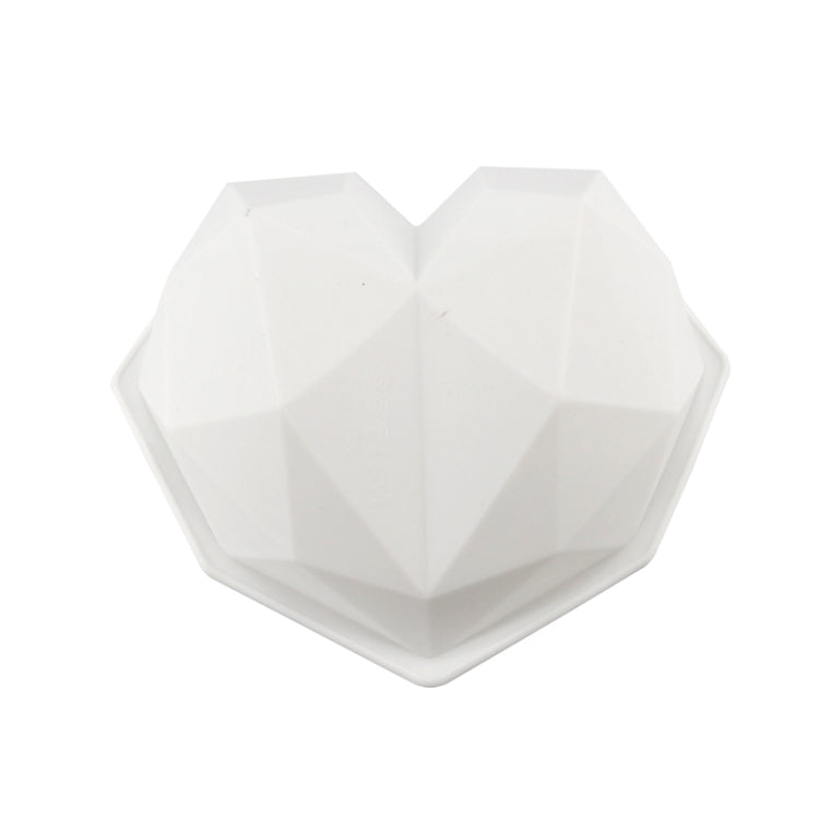 3 PCS Diamond Love DIY Cake Silicone Mold Sponge Baking Tool Chiffon Mousse Dessert Mold