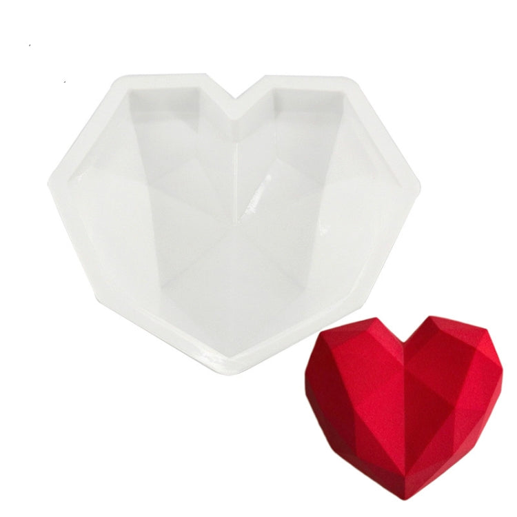 3 PCS Diamond Love DIY Cake Silicone Mold Sponge Baking Tool Chiffon Mousse Dessert Mold 3 PCS Diamond Love DIY Cake Silicone Mold Sponge Baking Tool Chiffon Mousse Dessert Mold
