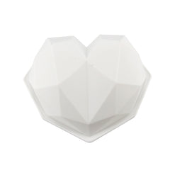 3 PCS Diamond Love DIY Cake Silicone Mold Sponge Baking Tool Chiffon Mousse Dessert Mold