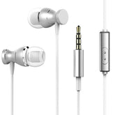 Sport Headphone 3.5mm Jack Earphone Sweatproof Stereo Strong Bass Music Magnets Headset with Mic for iPhone Samsung