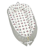 80*50cm Baby Bed Newborn Nursing Bionic Bed Crib Cot Baby Sleeping Artifact Bed Travel Bed Bumper