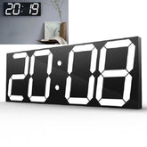 Wall Sticker LED Wall Clock Decorative Clock Creative Acrylic Mirror Clock US Plug, Remote Version Sealed Box