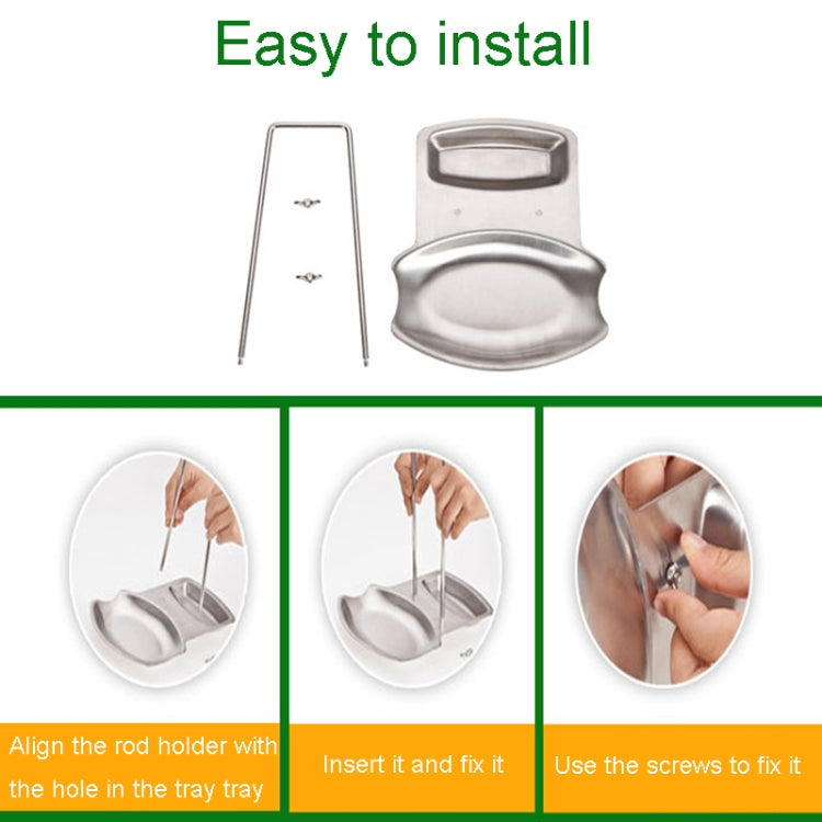 Removable Stainless Steel Kitchen Shelf Countertop Drainer Tray Removable Stainless Steel Kitchen Shelf Countertop Drainer Tray