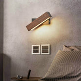 Simple Rotatable Bedside Bedroom Wall Lamp Warm Night Light