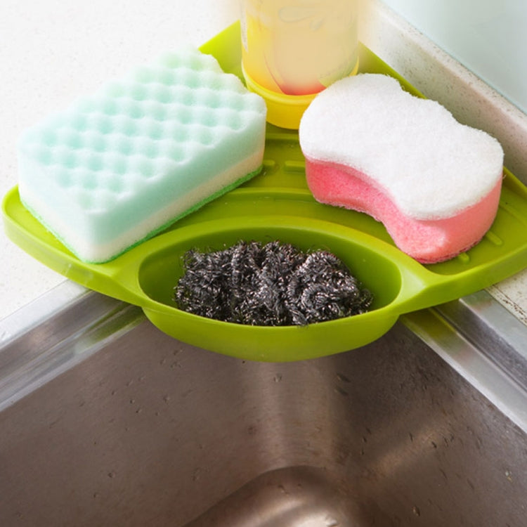 Practical Kitchen Sink Corner Storage Rack Sponge Holder Wall Mounted Tray Practical Kitchen Sink Corner Storage Rack Sponge Holder Wall Mounted Tray