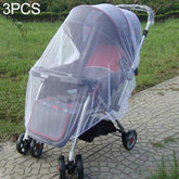 3 PCS 150cm Baby Pushchair Mosquito Insect Shield Net Safe Infants Protection Mesh Stroller Accessories Mosquito Net