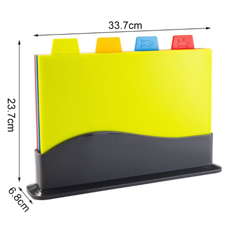 4 in 1 Classified Cutting Board Multifunctional Household Plastic Fruit Cutting Board Set, 4 in 1 Square 4 in 1 Classified Cutting Board Multifunctional Household Plastic Fruit Cutting Board Set, 4 in 1 Square