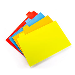 4 in 1 Classified Cutting Board Multifunctional Household Plastic Fruit Cutting Board Set, 4 in 1 Square
