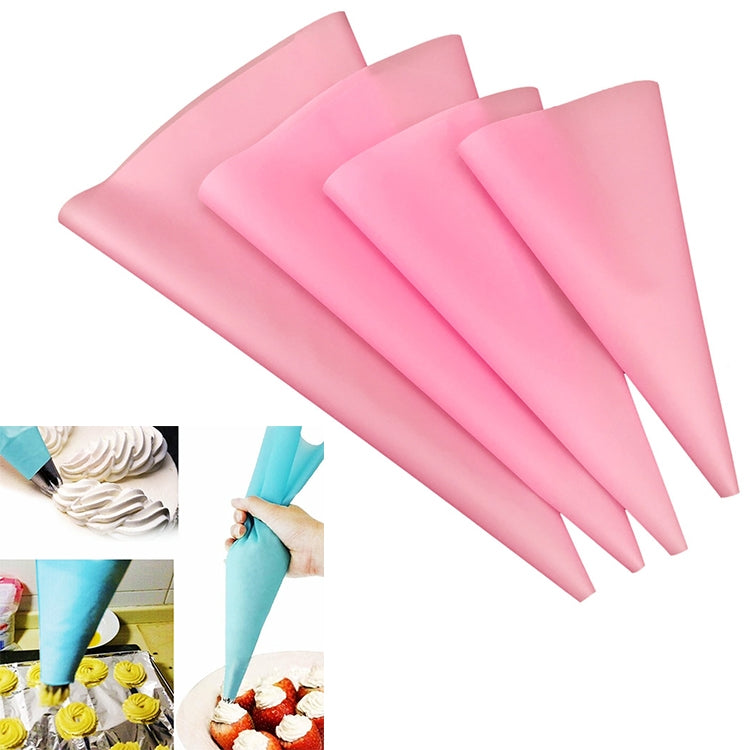 4 PCS Silicone Icing Piping Cream Pastry Bag Nozzle DIY Cake Decorating Tools, Cream Pastry Bag(Blue), Cream Pastry Bag(White), Cream Pastry Bag(Pink), Cream Pastry Bag(Green) 4 PCS Silicone Icing Piping Cream Pastry Bag Nozzle DIY Cake Decorating Tools, Cream Pastry Bag(Blue), Cream Pastry Bag(White), Cream Pastry Bag(Pink), Cream Pastry Bag(Green)