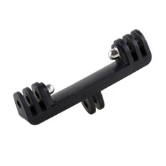Soporte doble con adaptador de montaje con tornillos para GoPro