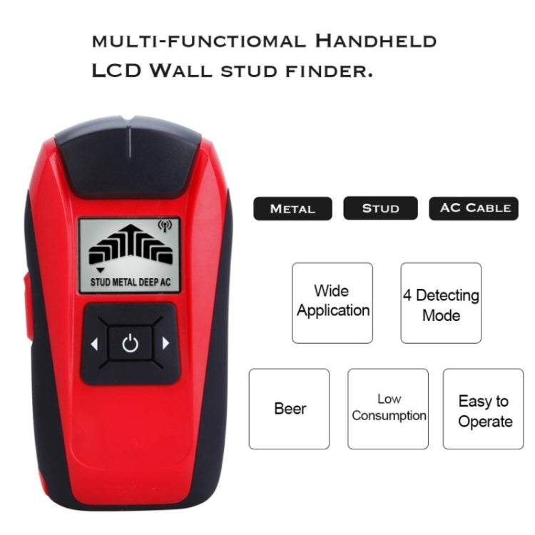 G120 Metal Wood Cable Wire Reinforced Tester Multifunctional Wall Metal Detection Instrument G120 Metal Wood Cable Wire Reinforced Tester Multifunctional Wall Metal Detection Instrument