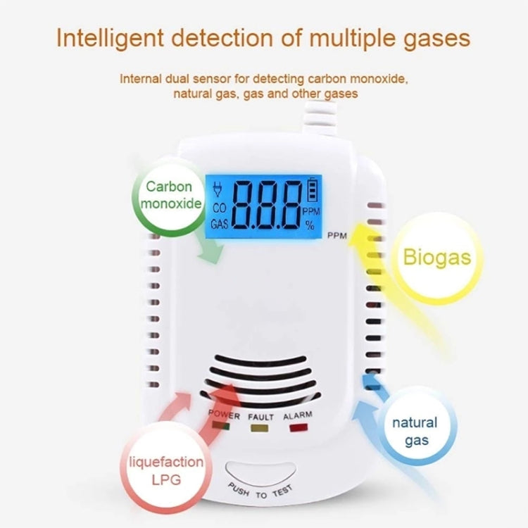 Coalgas Natural Gas Methane Propane Leak Detector Tester Measurer Home Security Tool, EU Plug Coalgas Natural Gas Methane Propane Leak Detector Tester Measurer Home Security Tool, EU Plug