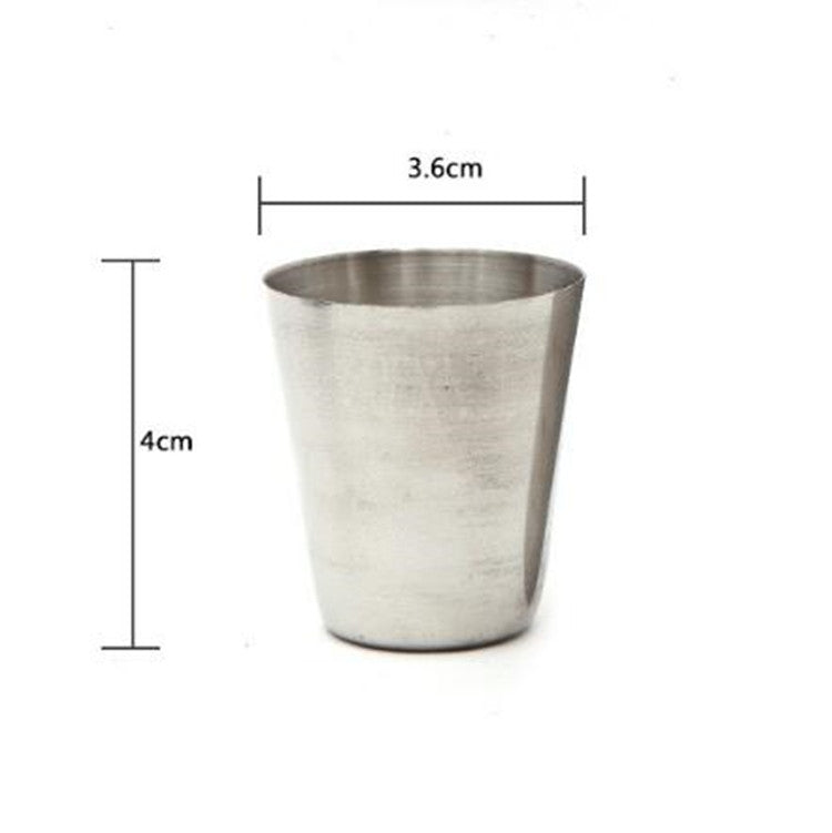 2 Sets Outdoor Mini Stainless Steel Small Wine Glass Hiking Camping Travel Portable Drinking Cup Set with Leather Case, Small 30ml Travel Portable Drinking Cup 2 Sets Outdoor Mini Stainless Steel Small Wine Glass Hiking Camping Travel Portable Drinking Cup Set with Leather Case, Small 30ml Travel Portable Drinking Cup